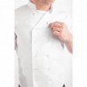 Chaqueta de cocina unisex blanca de manga corta Vegas - Talla M - Whites Chefs Clothing - Fourniresto