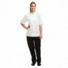 Chaqueta de cocina unisex blanca de manga corta Vegas - Talla S - Whites Chefs Clothing - Fourniresto