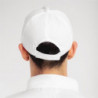 Gorra de béisbol blanca con correa ajustable - Talla única - Whites Chefs Clothing - Fourniresto