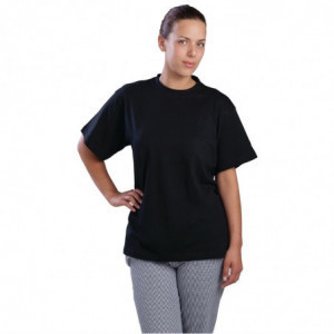 Camiseta Unisex Negra - Talla L - FourniResto - Fourniresto