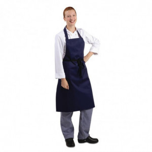 Tablier Bavette Bleu Marine 710 X 970 Mm - Whites Chefs Clothing - Fourniresto