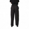 Unisex Black Vegas Kitchen Trousers - Size L - Whites Chefs Clothing