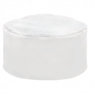 White Cool Vent Beanie - One Size - Chef Works - Fourniresto