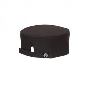 Gorro de cocina negro Cool Vent - Talla única - Chef Works - Fourniresto