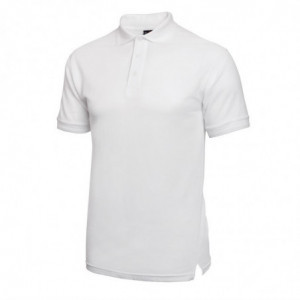 Polo Mixto Blanco - Talla L - FourniResto - Fourniresto