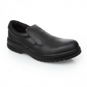 Black Safety Moccasins - Size 42 - Lites Safety Footwear - Fourniresto