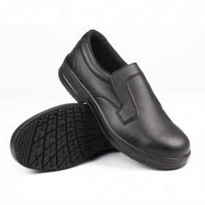 Black Safety Moccasins - Size 47 - Lites Safety Footwear - Fourniresto