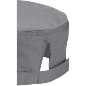 Gorro de cocina Cool Vent gris - Talla única - Chef Works - Fourniresto