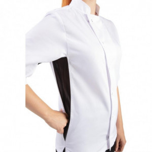 Chaqueta de cocina unisex blanca Nevada - Talla M - Whites Chefs Clothing - Fourniresto