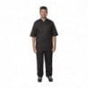 Veste De Cuisine Mixte Noire Cool Vent Montreal - Taille M - Chef Works - Fourniresto