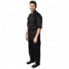 Veste De Cuisine Mixte Noire Cool Vent Montreal - Taille S - Chef Works - Fourniresto