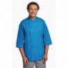 Chaqueta de cocina unisex azul - Talla M - Chef Works - Fourniresto