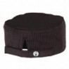 Gorro de cocina Cool Vent a rayas finas blancas - Talla única - Chef Works - Fourniresto