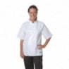 Veste de Cuisine Blanche à Manches Courtes Boston - Taille XL - Whites Chefs Clothing - Fourniresto