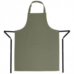 Tablier Bavette Olive en Polycoton 711 x 965 mm  - Whites Chefs Clothing - Fourniresto