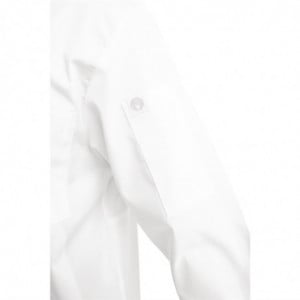 Veste de Cuisine Mixte Blanche à Manches Longues Calgary - Taille XL - Chef Works - Fourniresto