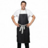 Delantal Bavette Denim Negro Southside en Polialgodón 700 x 1000 mm - Whites Chefs Clothing - Fourniresto