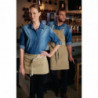 Beige Urban Dorset Cotton Bib Apron 762 x 863 mm - Chef Works - Fourniresto