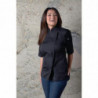 Chaqueta de cocina negra con cremallera para mujer Springfield - Talla M - Chef Works - Fourniresto