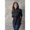 Chaqueta de cocina negra con cremallera para mujer Springfield - Talla S - Chef Works - Fourniresto