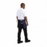 Delantal de camarero corto azul marino de polialgodón 373 x 750 mm - Whites Chefs Clothing - Fourniresto