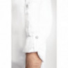 Chaqueta de cocina unisex con cierre de cremallera blanca Hartford - Talla L - Chef Works - Fourniresto