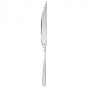 Cuchillo de carne o pizza espejo 235 mm - Lote de 12 - Olympia - Fourniresto