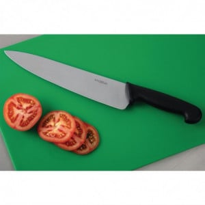 Cuchillo de cocinero negro hoja de 25,5 cm - Hygiplas - Fourniresto