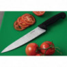 Cuchillo de cocinero negro hoja de 21,5 cm - Hygiplas - Fourniresto