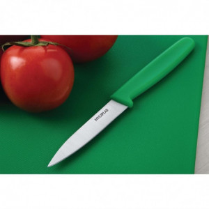 Cuchillo de oficina verde hoja de 7,5 cm - Hygiplas - Fourniresto