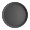 Round Black Non-Slip Tray Ø 356 mm - Olympia KRISTALLON - Fourniresto