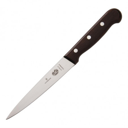 Cuchillo para filetear con mango de madera y hoja de 15 cm - Victorinox - Fourniresto