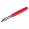 Pelador con mango de nylon rojo de doble filo - Victorinox - Fourniresto