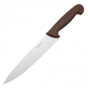 Cuchillo de Cocinero Marrón Hoja 21,5 cm - Hygiplas - Fourniresto