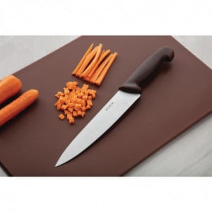 Cuchillo de Cocinero Marrón Hoja 21,5 cm - Hygiplas - Fourniresto