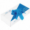 Food Gloves in Powdered Blue Vinyl Size M - Pack of 100 - Vogue - Fourniresto