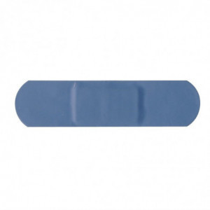 Apósitos azules estándar - 70 x 25 mm - Lote de 100 - FourniResto - Fourniresto