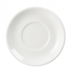 Platillo Para Taza De Espresso Apilable Blanca 85 Ml - Lote De 12 - Olympia - Fourniresto