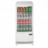 Vitrina Refrigerada Positiva Blanca 2 Puertas Curvadas 86 L - Polar