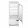 Vitrina Refrigerada Positiva Blanca 2 Puertas Curvadas 86 L - Polar
