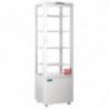 Positive White Curved Door Refrigerated Display 235 L - Polar
