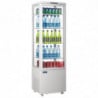 Positive White Curved Door Refrigerated Display 235 L - Polar