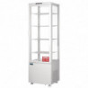 Vitrine Refrigerada Positiva Blanca Puerta Curvada 235 L - Polar