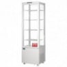 Positive White Curved Door Refrigerated Display 235 L - Polar