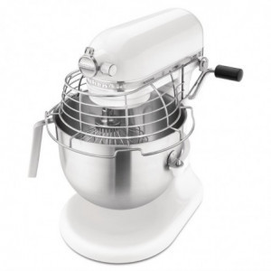 Batidora Profesional Blanca 6,9 L - KitchenAid - Fourniresto