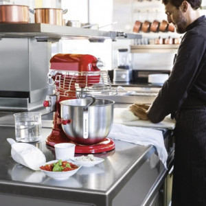 Batidora Profesional Roja Empire 6,9 L - KitchenAid - Fourniresto