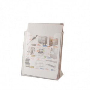 Brochure Holder A4 35 Brochures - FourniResto - Fourniresto