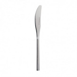 Cuchillo de mesa Napoli de acero inoxidable 18/10 - Lote de 12 - Olympia - Fourniresto