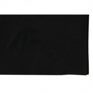 Servilletas de cóctel negras 2 capas 250 x 250 mm - Lote de 2000 - FourniResto - Fourniresto