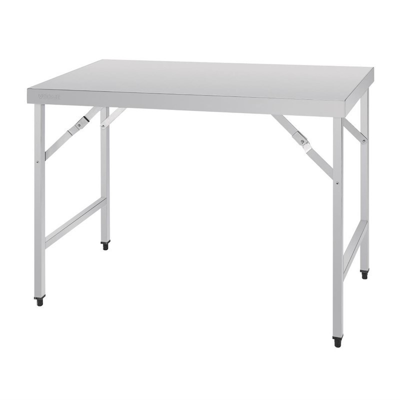 Table Pliante Inox 1200 Mm - Vogue - Fourniresto